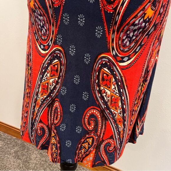 Lascana sleeveless Paisley Halter mini Dress size extra small - Picture 4 of 10